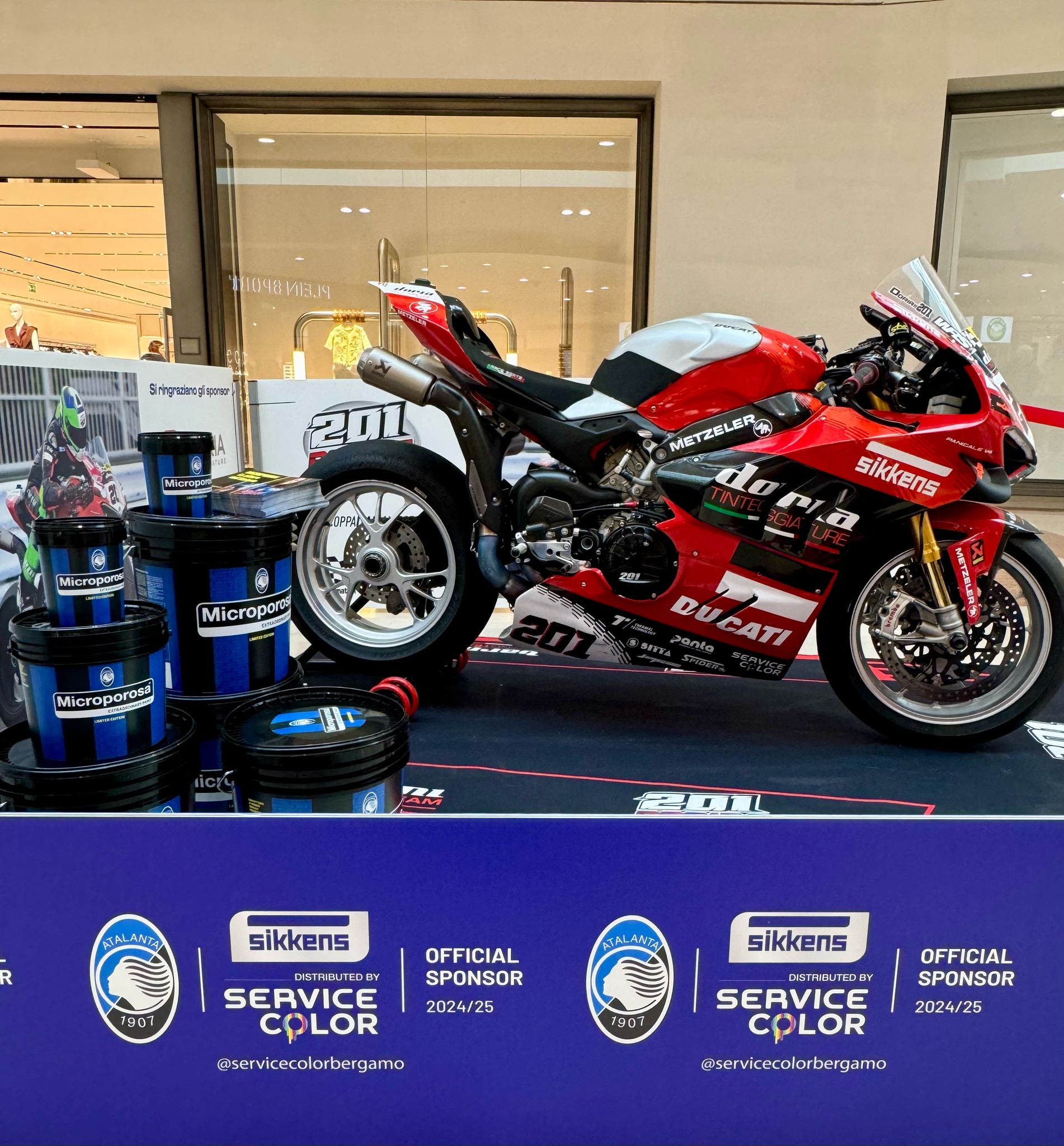 Service Color e Sikkens rinnovano la sponsorizzazione al 201 Racing Team per il 2025!